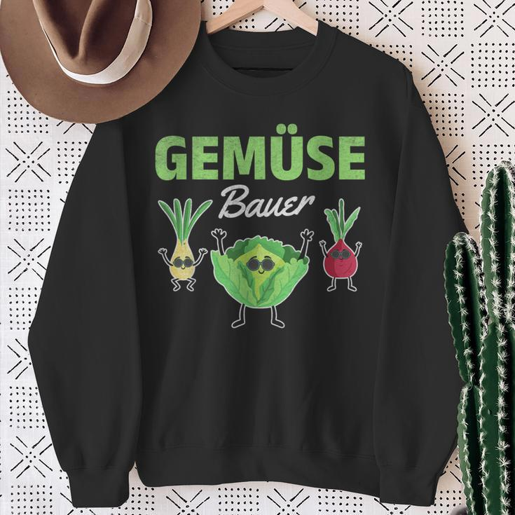 Hobby Gardener Farmer Vegetable Farmer Vegetable Gardener Sweatshirt Geschenke für alte Frauen