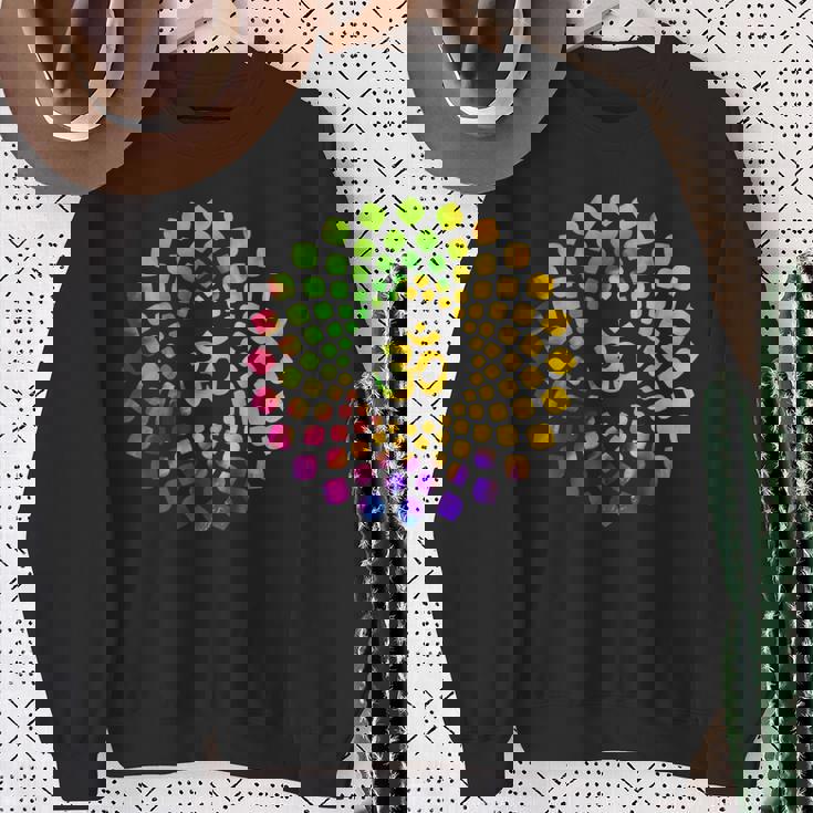 Holi Festival Joy Celebrate India's Colors And Spring Sweatshirt Gifts for Old Women