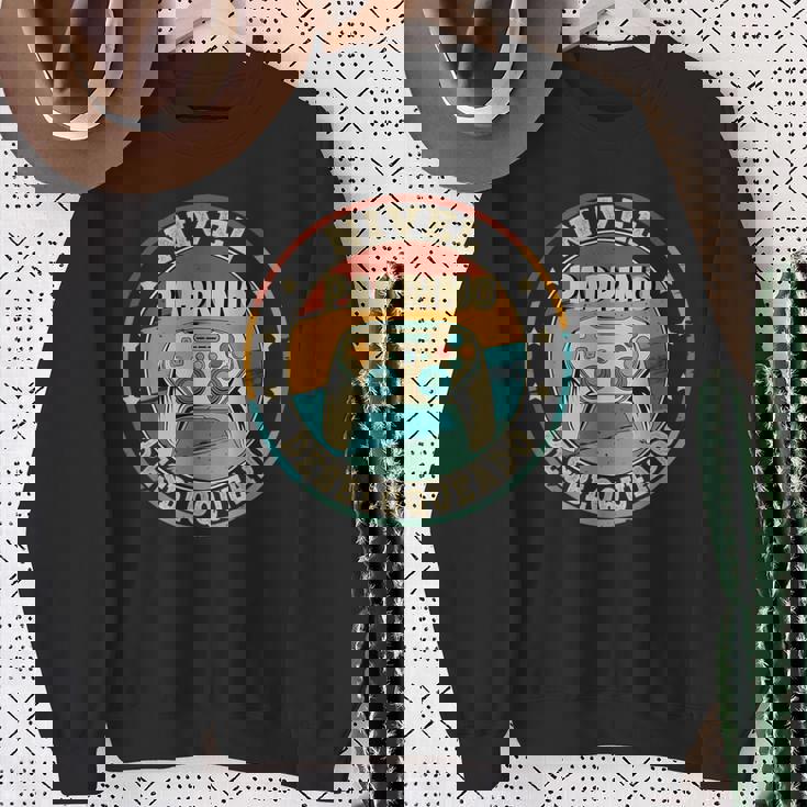 Hombre Padrino Nivel Desbloqueado Regalo Padrino Camisa de entrenamiento Regalos para ancianas