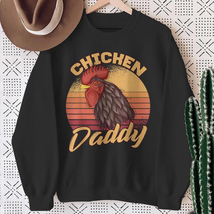 Huhn Hintern Lustige Huhn Papa Geschenke Für Geflügelzüchter Sweatshirt Geschenke für alte Frauen