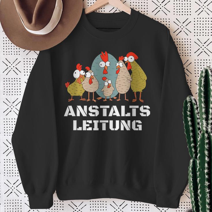 Hühner Anstaltleitung Sweatshirt Geschenke für alte Frauen