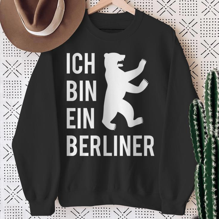 Ich Bin Ein Berliner Geschenke Berliner Bär Sweatshirt Geschenke für alte Frauen