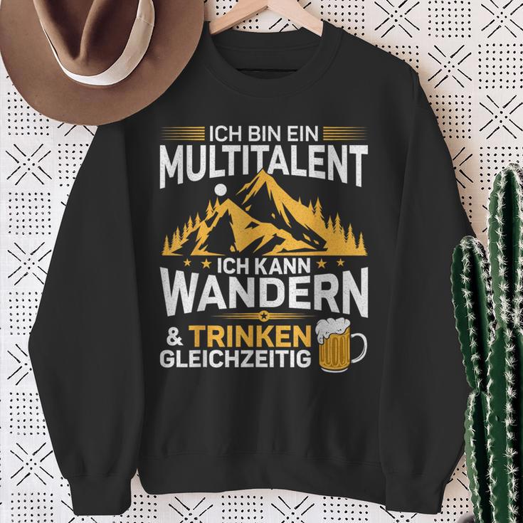 Ich Bin Ein Multitalent Ich Kann Wander& Sweatshirt Geschenke für alte Frauen