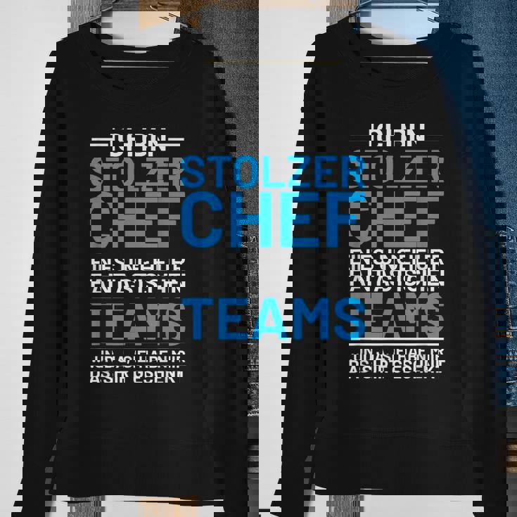 Ich Bin Stolzer Chef Einer Fantastischen Teams Sweatshirt Geschenke für alte Frauen