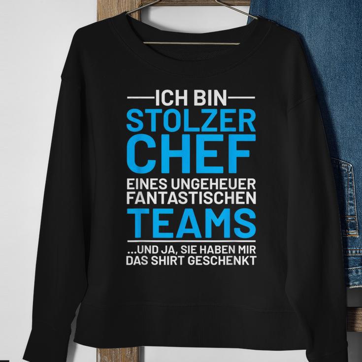 Ich Bin Stolzer Chef Einer Fantastischen Teams Sweatshirt Geschenke für alte Frauen