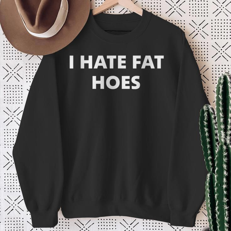 Ich Hasse Dicke Hacken Sweatshirt Geschenke für alte Frauen