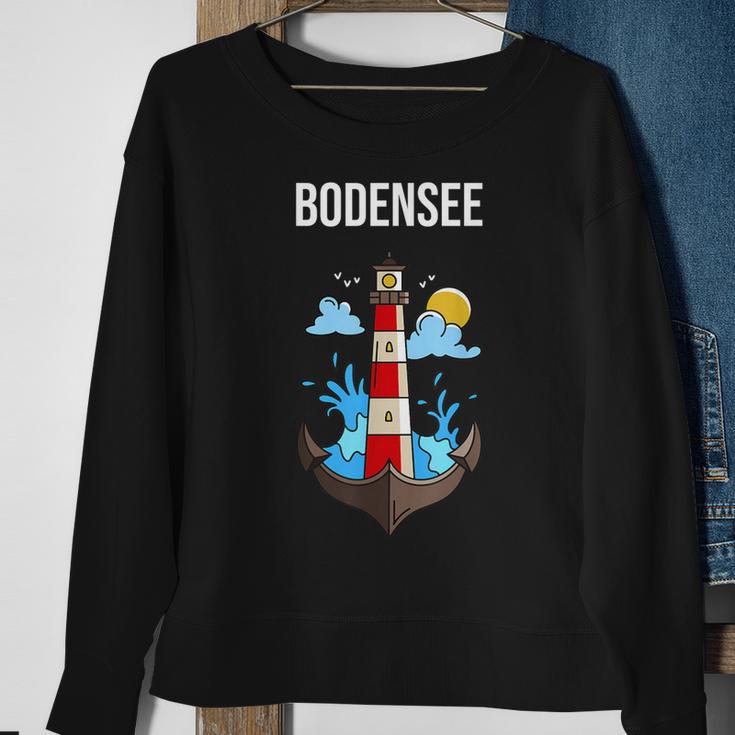 Ich Liebe Den Bodensee Black Sweatshirt Geschenke für alte Frauen