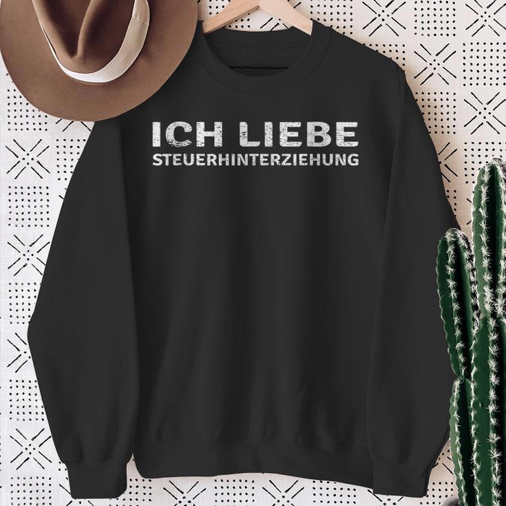 Ich Liebe Steuerückung Sweatshirt Geschenke für alte Frauen