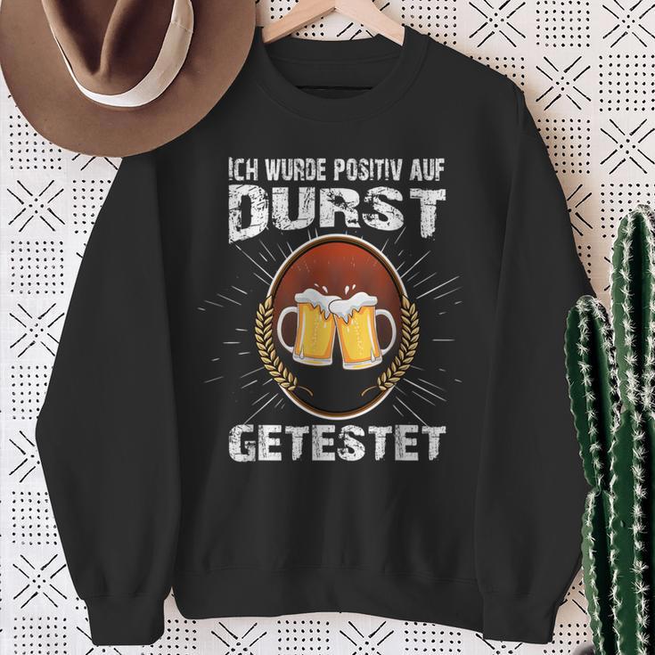 Ich Was Positiv Auf Durst Tested Sweatshirt Geschenke für alte Frauen