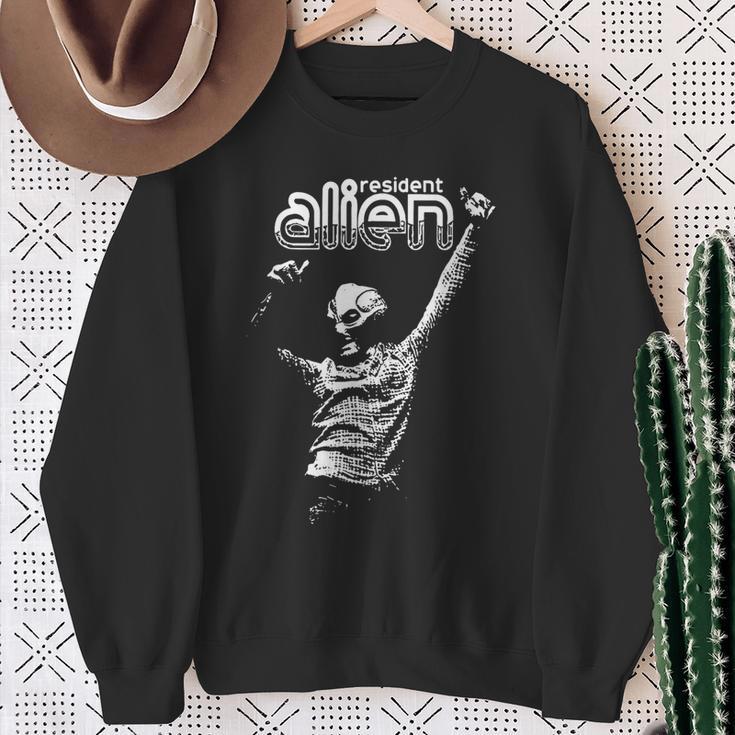 Inhabitant Alien Sweatshirt Geschenke für alte Frauen