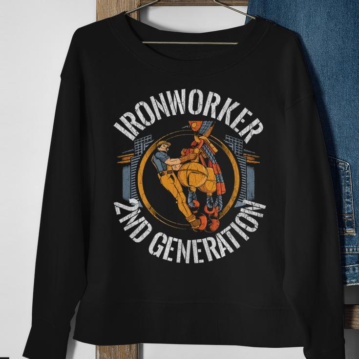 Ironworker 2Nd Generation Union Non Union Ironworker Sweatshirt Gifts for Old Women