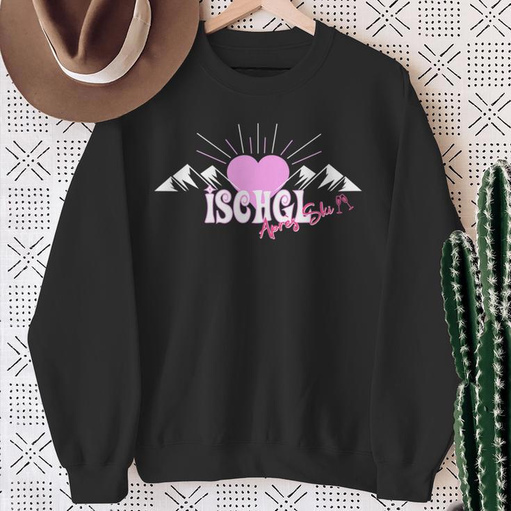 Ischgl Après Ski Snowboarder Sweatshirt Geschenke für alte Frauen