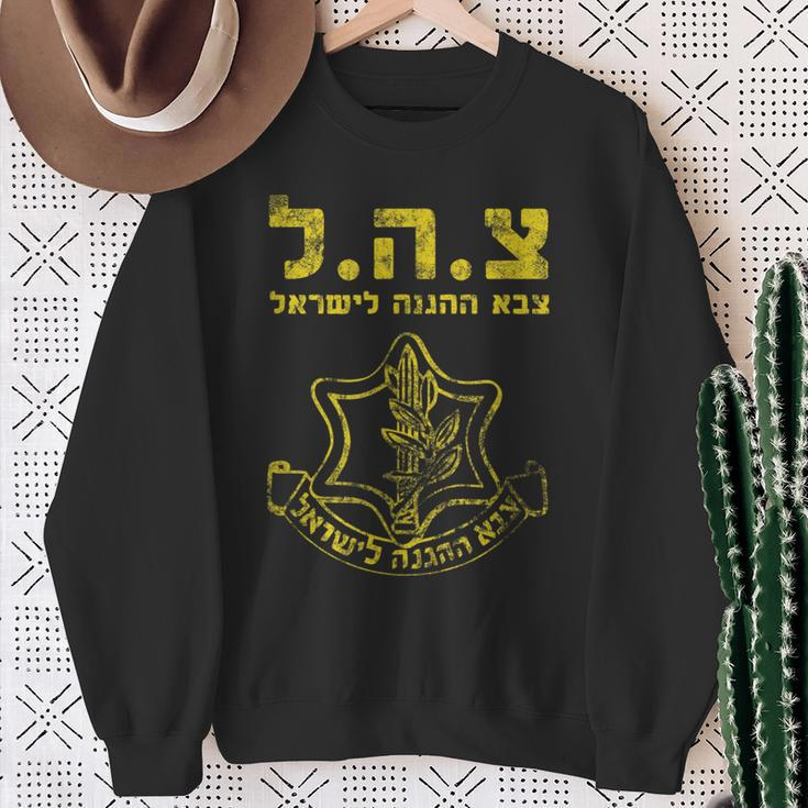 Israel Defense Forces Idf Zahal Israel Sweatshirt Geschenke für alte Frauen