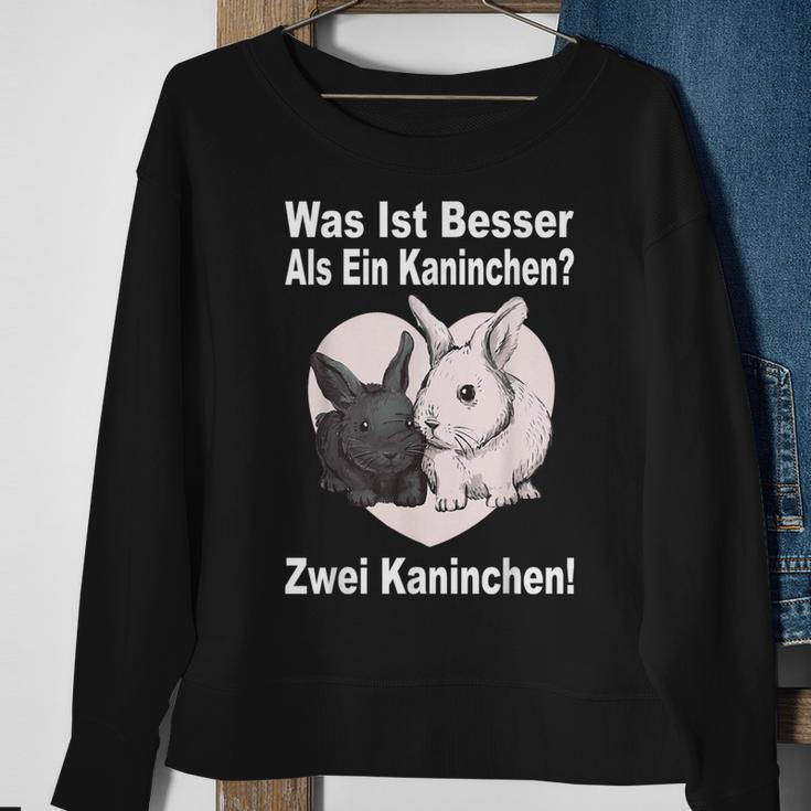 Was Ist Besser As A Rabbit Sweatshirt Geschenke für alte Frauen