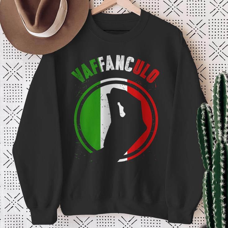 Italian Vaffanculo Italian Sicily Sweatshirt Geschenke für alte Frauen