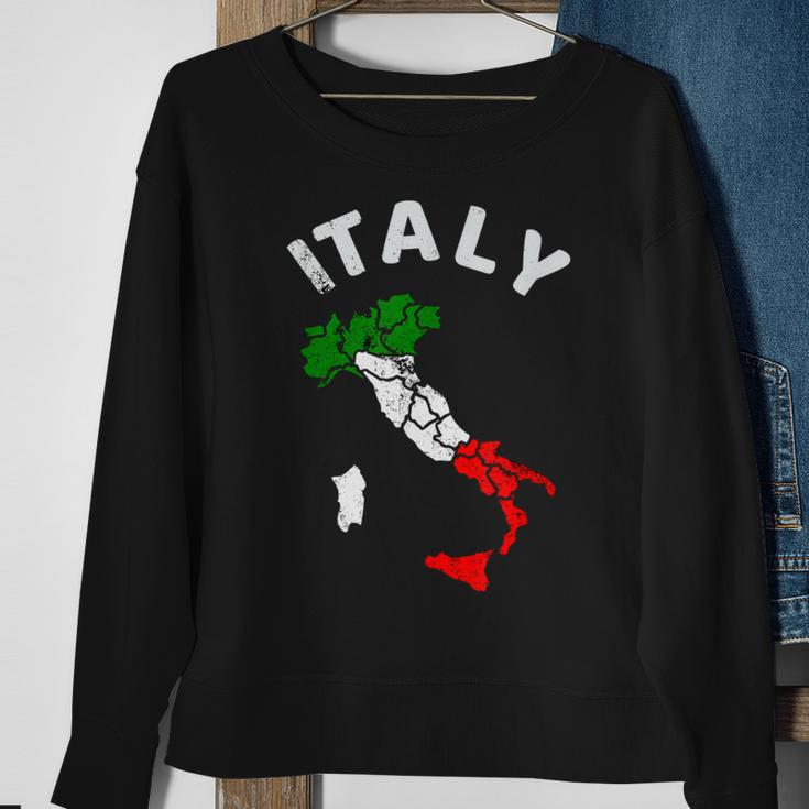 ItalyItalian Flag Italia Sweatshirt Gifts for Old Women