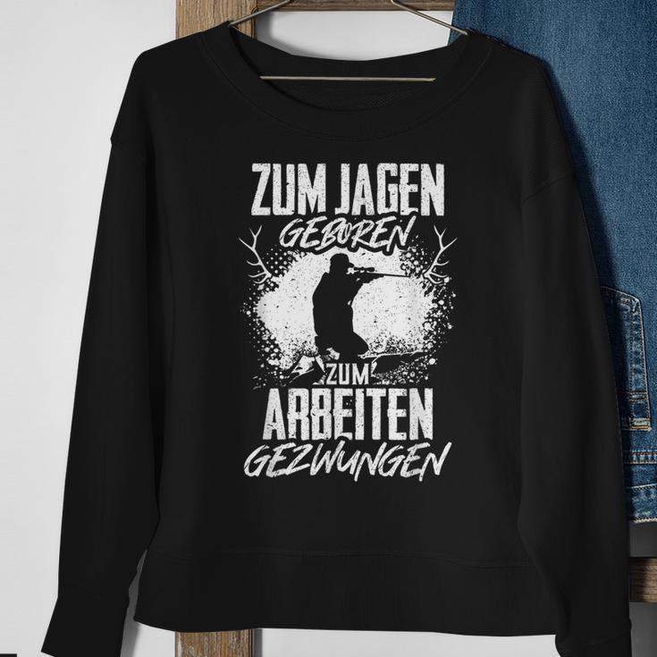 Jäger Zum Hagen Born Saying Deer Hunting Sweatshirt Geschenke für alte Frauen