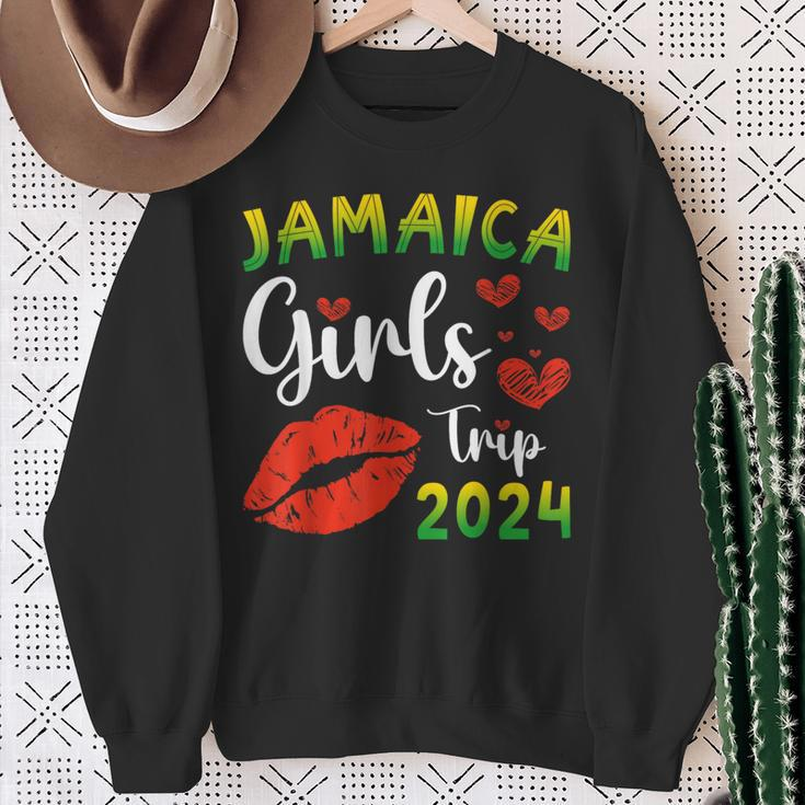 Jamaica Girls Trip 2024 Summer Vacation Jamaica Matching Sweatshirt Gifts for Old Women