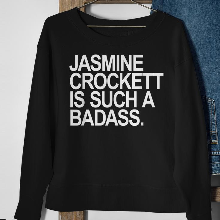 Jasmine Crockett Is Such A Badass Sweatshirt Gifts for Old Women