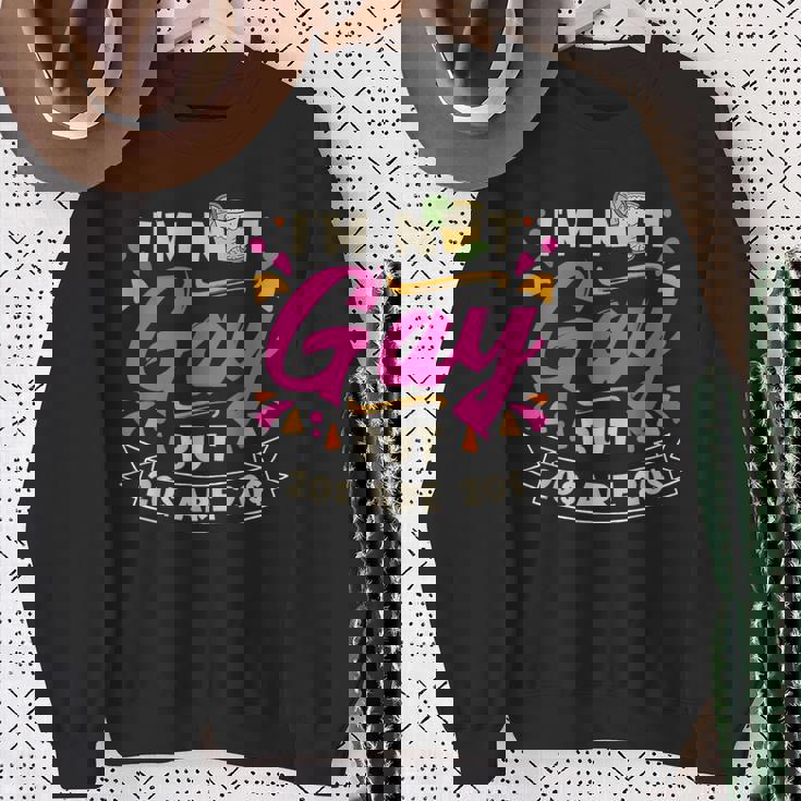 Je Ne Suis Pas Gay Mais 20$ C'est 20$ Pour Un Enterrement Deie De Garçon En Sweater e Cadeaux pour les femmes âgées
