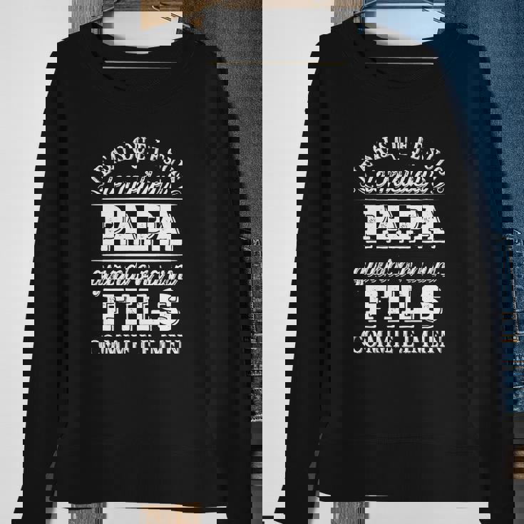 Je Sais Que Suis Le Meilleur Papa Sweater e Cadeaux pour les femmes âgées