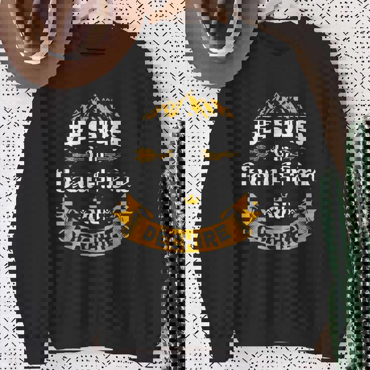 Je Suis Un Beau-Frère Qui Déchire Idée Original Drôle Sweater e Cadeaux pour les femmes âgées