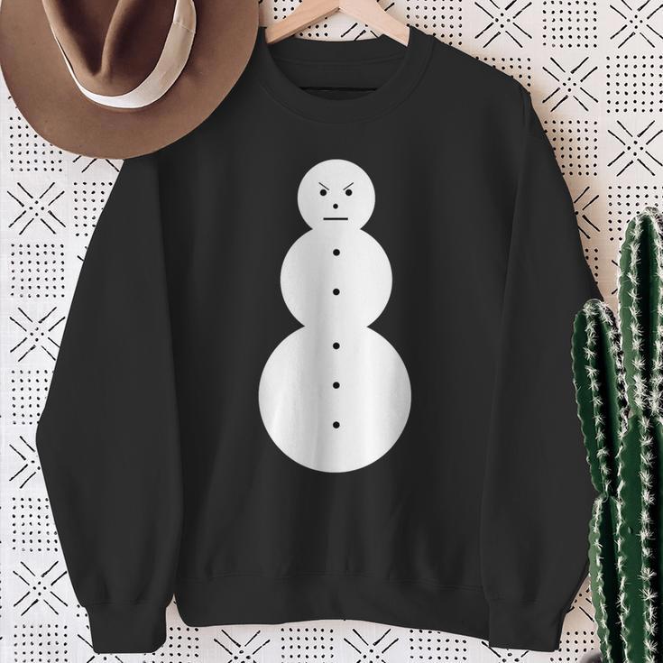 Jeezy Snowman Angry Snowman Sweatshirt Seseable CA