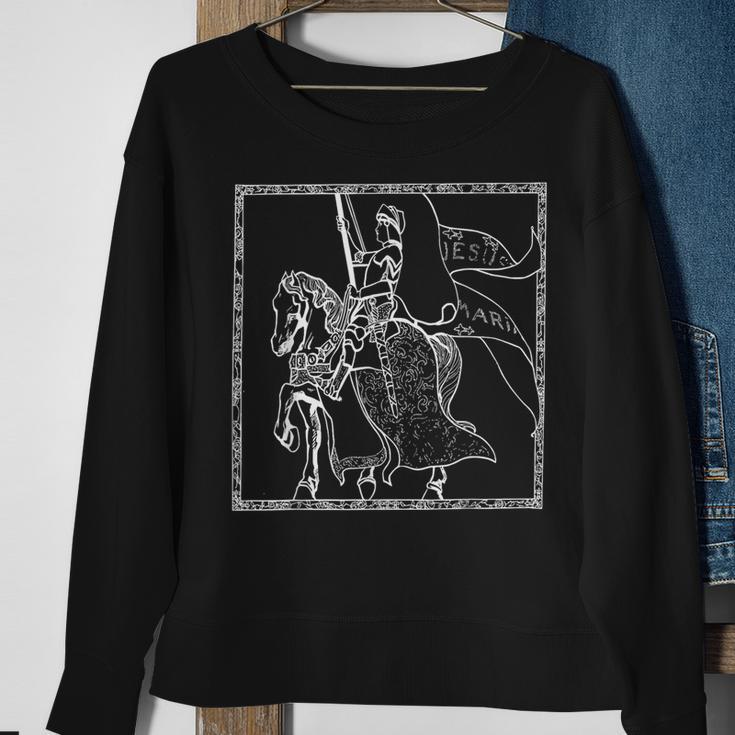 Joan Of Arc History Christianity Feminism Sweatshirt Gifts for Old Women