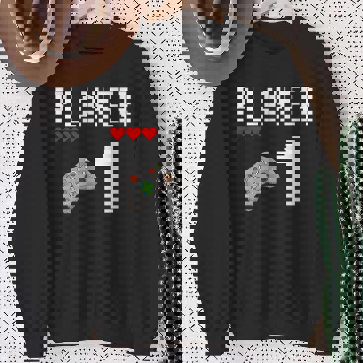Jugador 1 Jugador 2 Camisa A Juego Para Pareja Jugador Camisa de entrenamiento Regalos para ancianas