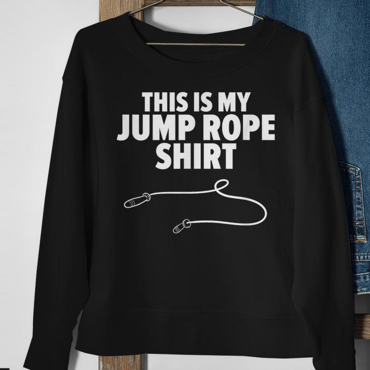 This Is My Jump Rope Rope Skipping Sweatshirt Gifts for Old Women