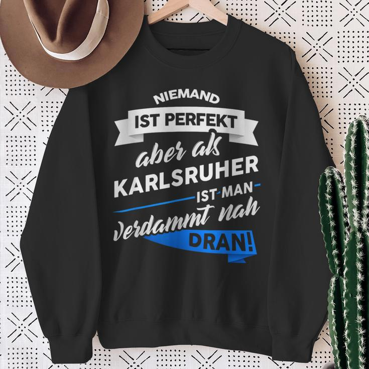 Karlsruher Stadt Karlsruhe Saying Sweatshirt Geschenke für alte Frauen