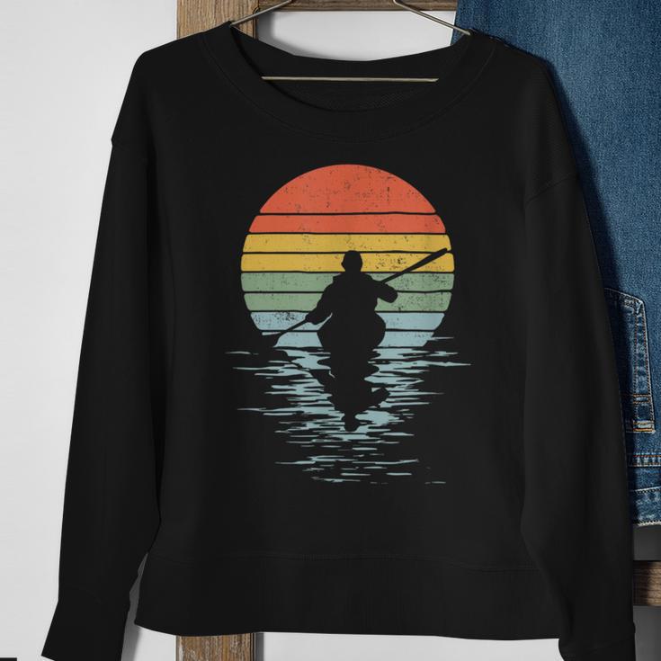 Kayak Vintage Horizon Motif Sweatshirt Geschenke für alte Frauen