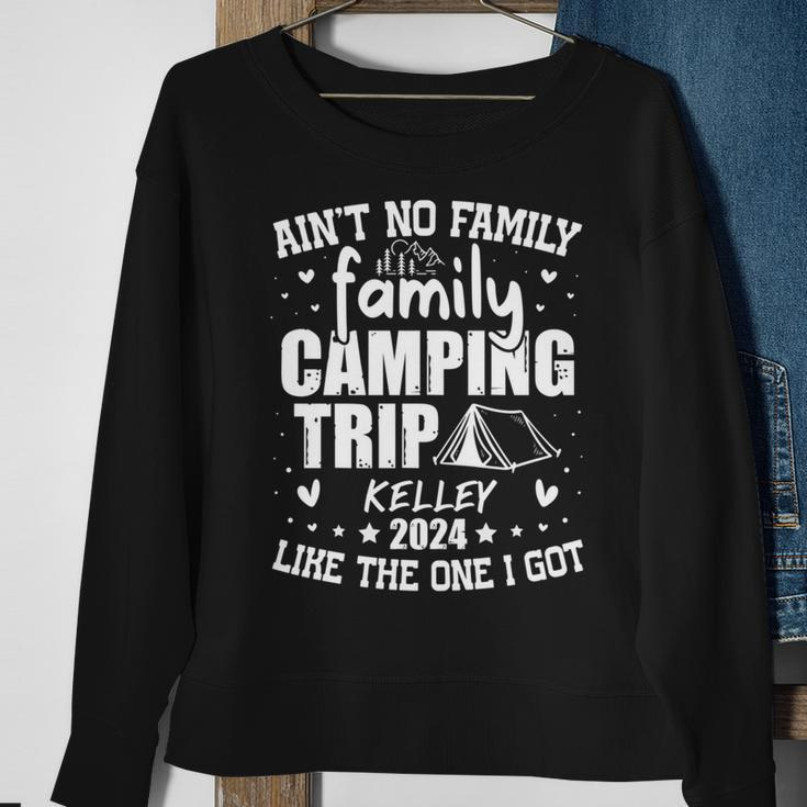 Kelley Family Name Reunion Camping Trip 2024 Matching Sweatshirt Gifts for Old Women