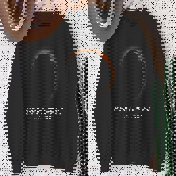 Kentucky Total Solar Eclipse 2024 Kentucky Solar Eclipse Sweatshirt Gifts for Old Women