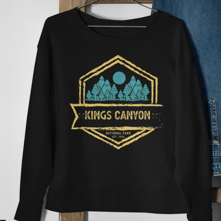Kings Canyon Vintage Kings Canyon National Park Sweatshirt Gifts for Old Women