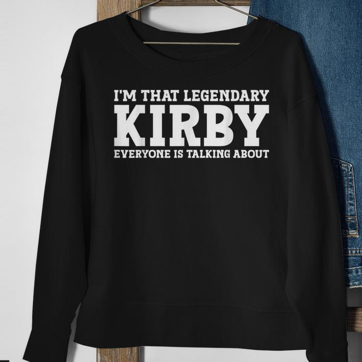 Kirby Surname Team Family Last Name Kirby Sweatshirt Gifts for Old Women