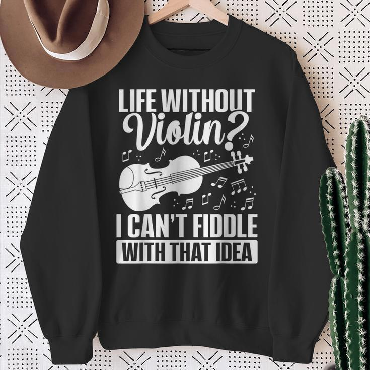 Klassischeioline Spieler Streichinstrument Sweatshirt Geschenke für alte Frauen