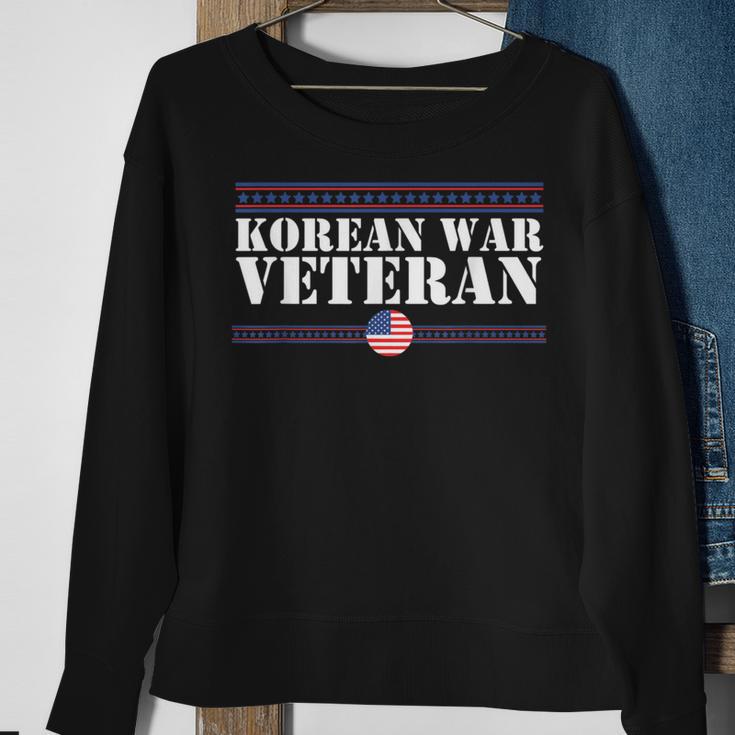 Korean Veteran Retired Korean Soldier For Veteran Sweatshirt Gifts for Old Women