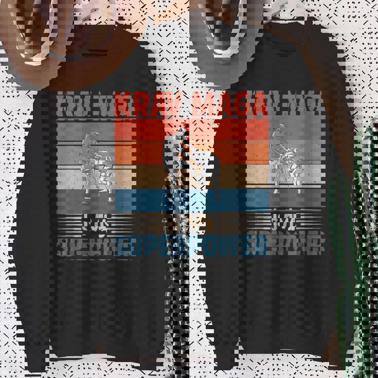 Krav Maga Es Mi Superpoder Krav Maga Camisa de entrenamiento Regalos para ancianas