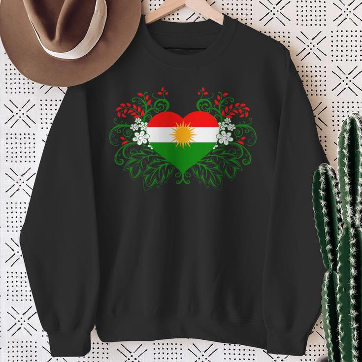 Kurdistan Kurdish Flag Kurdish Sweatshirt Geschenke für alte Frauen