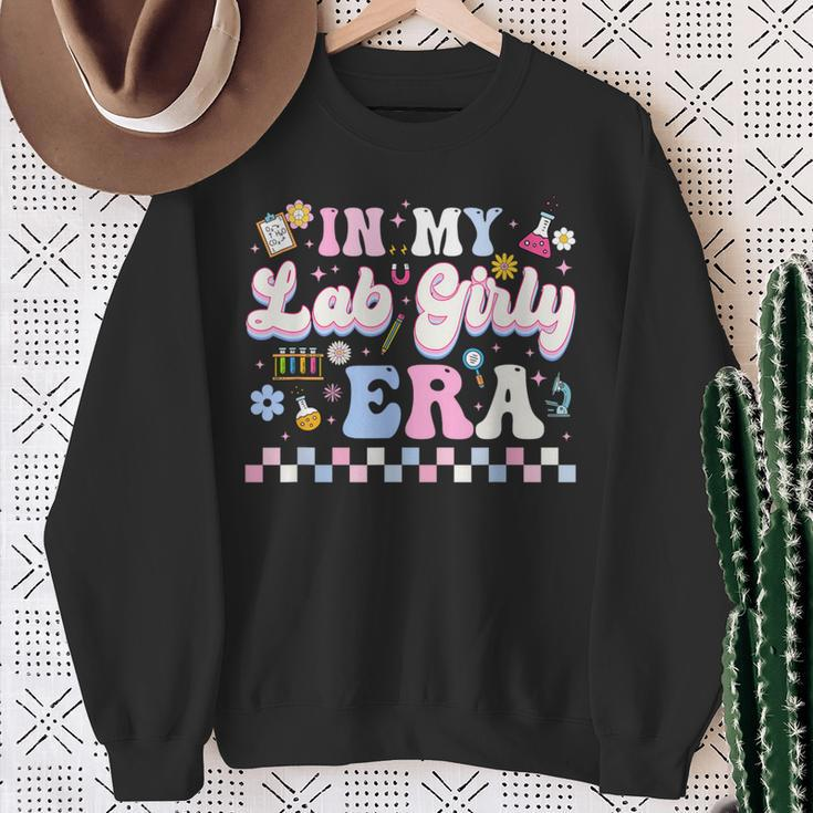 In My Lab Girly Era Professional Lab Technician Sweatshirt Gifts for Old Women