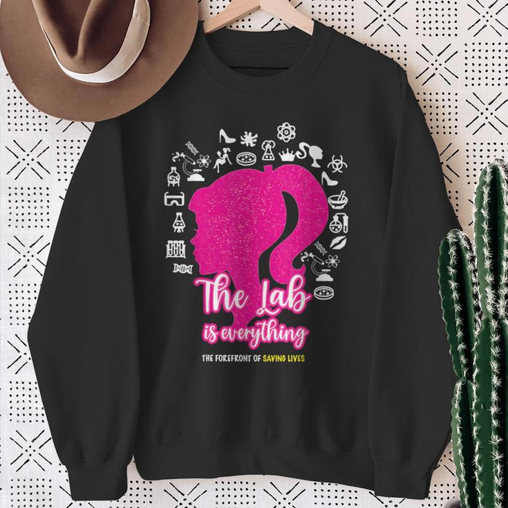 Lab Week 2024 The Lab Is Everything Girls Sweatshirt Gifts for Old Women