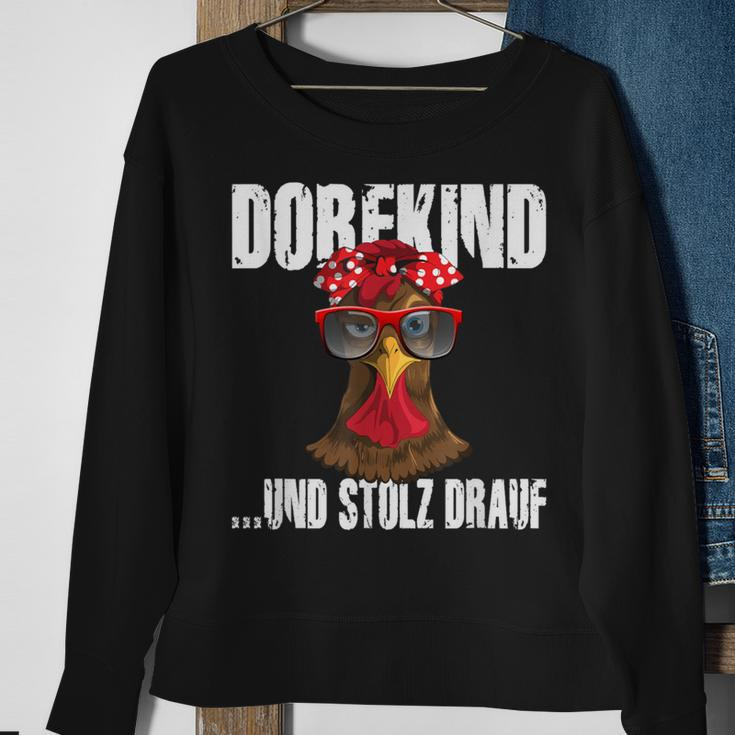 Landwirt Dorfkind & Stolz Drauf Villfkinder Saying Farm Sweatshirt Geschenke für alte Frauen