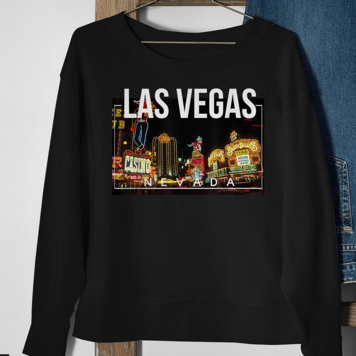 Las Vegas Nevada Strip For Casino And Poker Fans Sweatshirt Geschenke für alte Frauen