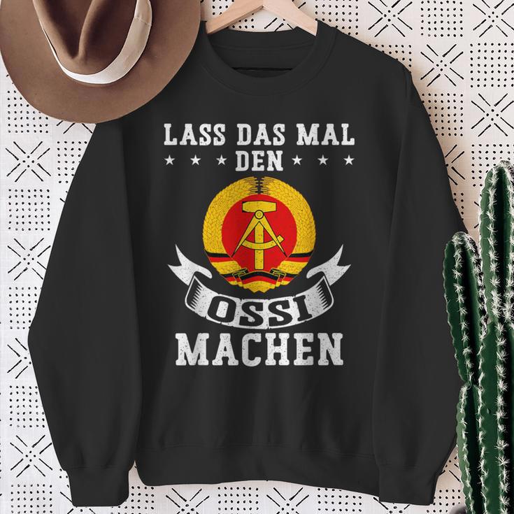 Lass Das Mal Den Ossi Machen Sweatshirt Geschenke für alte Frauen