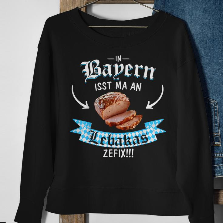 Lebakas Bayern Essen Liver Cheese S Sweatshirt Geschenke für alte Frauen