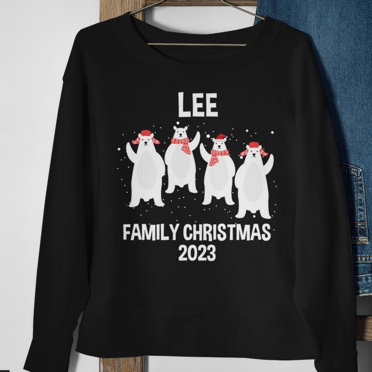 Lee Family Name Lee Family Christmas Sweatshirt Gifts for Old Women