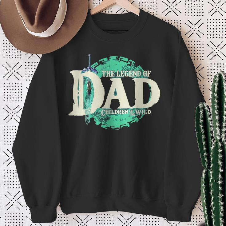The Legend Of Dad Children Of The Wild Father's Day Sweatshirt Gifts for Old Women