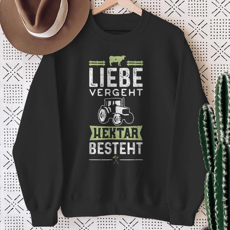 Liebe Vergeht Hektar Beists German Language Sweatshirt Geschenke für alte Frauen