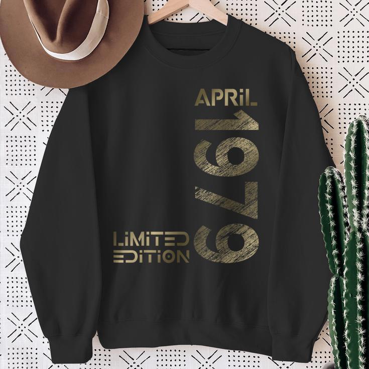 Limited Edition April 1979 Mann Frau 45 Geburtstag Sweatshirt Geschenke für alte Frauen